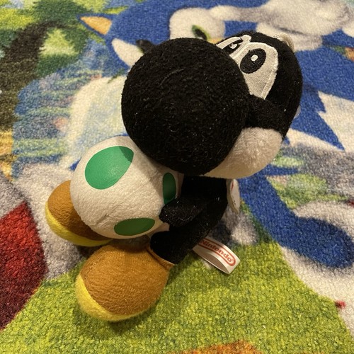 Super mario black yoshi - super,