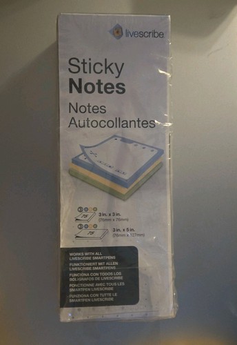 Livescribe sticky notes new - sticky,