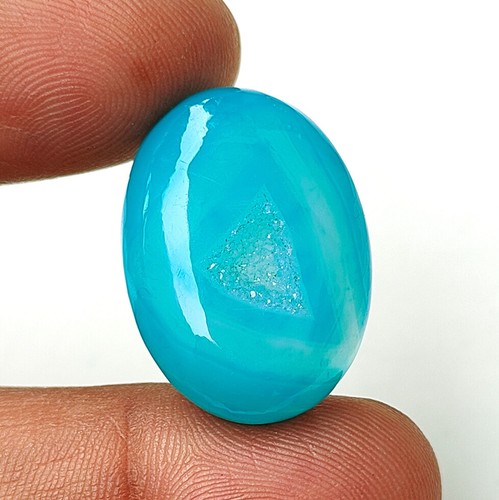 Agate onyx bleu - agate,