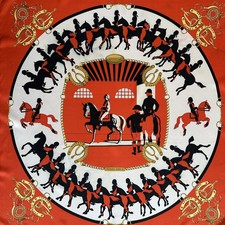 Foulard Hermès 90 cm –