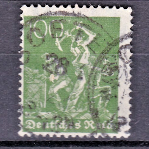 Timbre 1921 allemagne - timbre, 1921-22