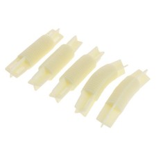 5 Pièces Coin Baie Fenêtre Rideau Pôle Coude Joint Connecteur Beige