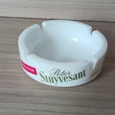 Cendrier Publicitaire Peter Stuyvesant En Opaline Blanche, Collection, Vintage 