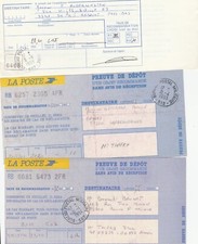 A56. FFA PREUVE DEPOT RECO BUREAU POSTAL MILITAIRE 507 BADEN BADEN ET 512 ACHERN