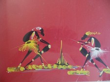 Tableau à la gouache