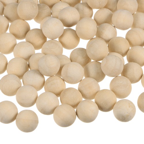 300 billes bois rondes 10mm - bois,