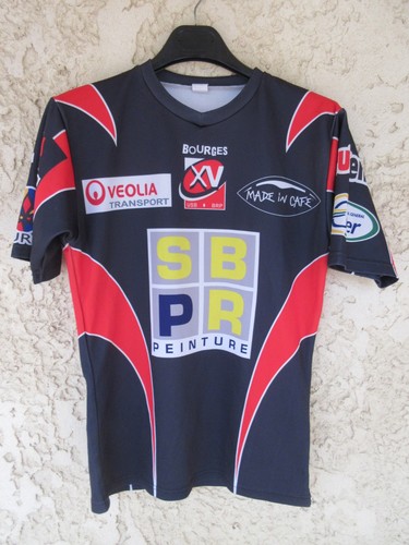Maillot rugby bourges usb - maillot,