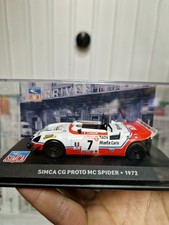 1/43 SIMCA CG PROTO MC SPIDER 1972 Radio Monté Carlo