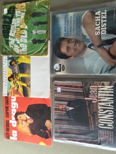 Lot disques 45t divers - lot,