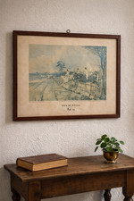 tableau Gravure ancienne FOX