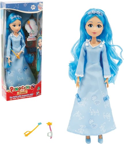 Poupée fée bleue jiminy - bleue,