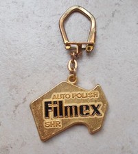 Ancien porte clefs clés vintage auto polish FILMEX France Garage Petroliana