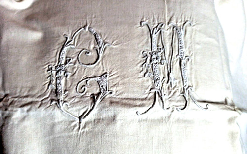 Ancien drap neuf lin - en,