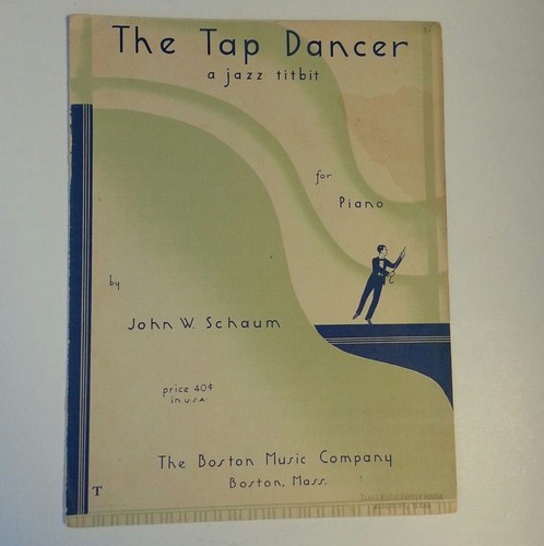The tap dancer vintage sheet - vintage,