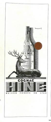 Cognac hine publicité - cognac,
