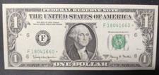 Rare USA Star Note Billet de 1