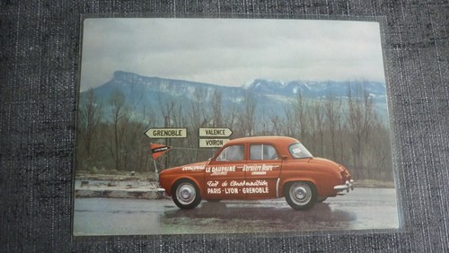 Cpsm automobile dauphine - automobile,