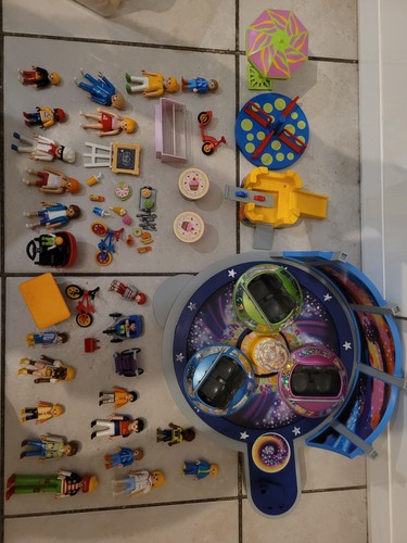 Lot playmobil fête foraine - lot,
