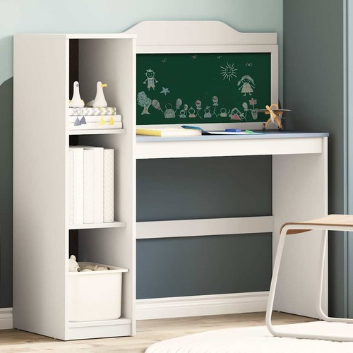 Bureau avec rangement ouvert