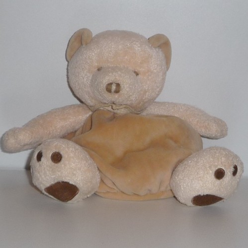 Doudou ours kiabi beige - ours,