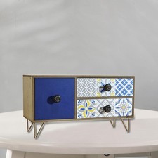 Meuble De Rangement De Bureau Robuste En MDF Avec Tiroirs Pour Salon, Chambre