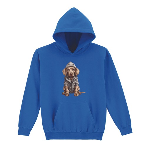 Pull capuche décontracté - capuche,