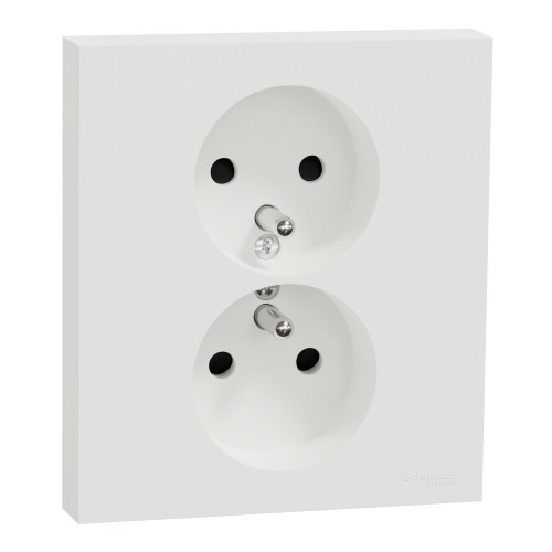 Double prise courant t - double,