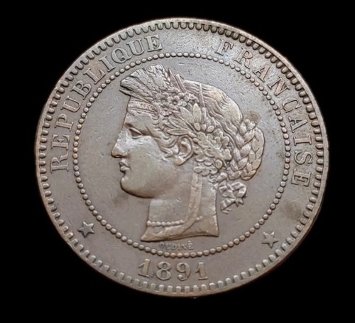 Cérès centimes 1891 - cérès, ,