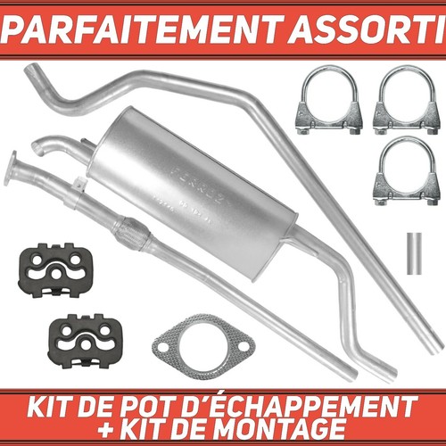 Kit pot échappement - pot, d’échappement