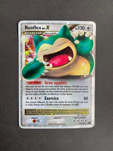 Carte pokémon ronflex - :,