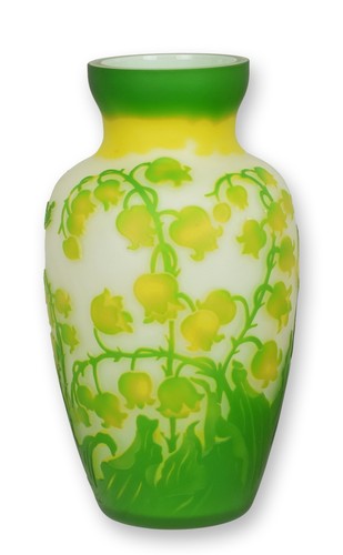 Vase verre galle - vase, galle-style