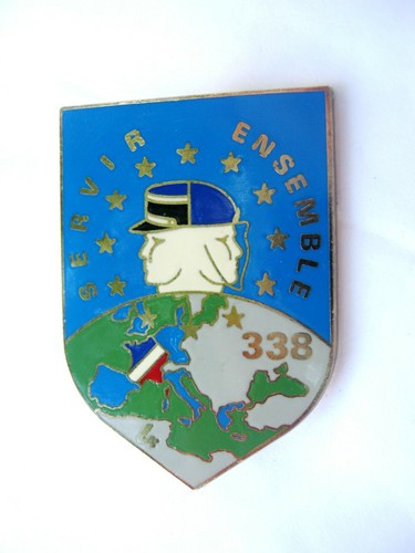 Insigne gendarmerie 338 - gendarmerie, 338°