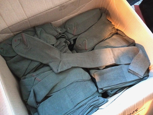 Chaussettes bas 100 coton - 100%,
