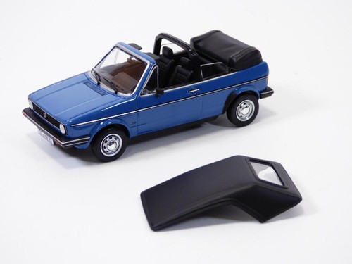 Volkswagen golf cabriolet bleu - volkswagen,