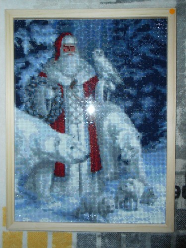 Tableau père noël - père, et