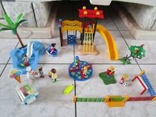 Lot playmobil : jeux, jardin d'enfants
