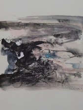 ZAO WOU-KI : Les Cendres