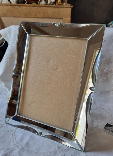 Ancien grand cadre miroir art - ancien,