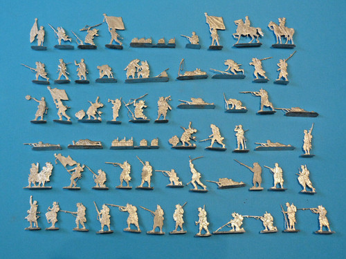 Plats étain zinnfiguren - -,