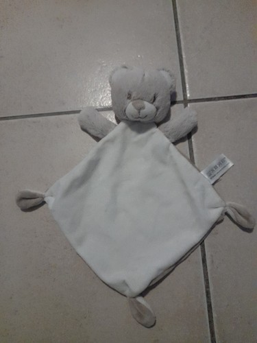 Doudou plat ours beige tex - doudou,