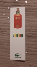 Carte Parfumée - Perfume Card . Lacoste - junior
