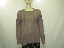 RENE DERHY Haut / Tunique S Marron VFH077