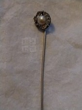 Epingle cravate argent - a,