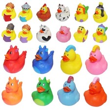 4 X Canards De Bain Amusants Sacs De Fête Jouets - Choisissez Le Design