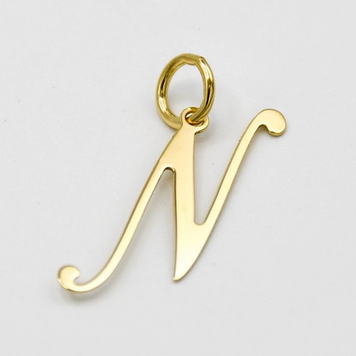 Pendentif initial en - initial, »