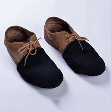  2 paires de chaussures de cyclisme couvre chaud coupe-vent demi-chaussure