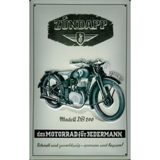 Zundapp DB200 Allemand en