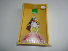 ancienne tirelire becassine vilac en bois made in france / neuve sous blister 