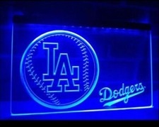 LOS ANGELES DODGERS BASEBALL LED enseigne lumineuse néon bar bière pub club h...