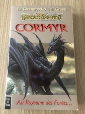 LIVRE CORMYR LES ROYAUMES OUBLIÉS AU ROYAUME DES FORÊTS ED GREENWOOD GRUBB RARE